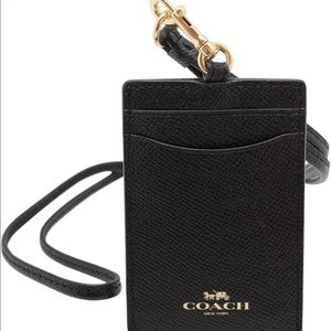 Coach ID lanyard